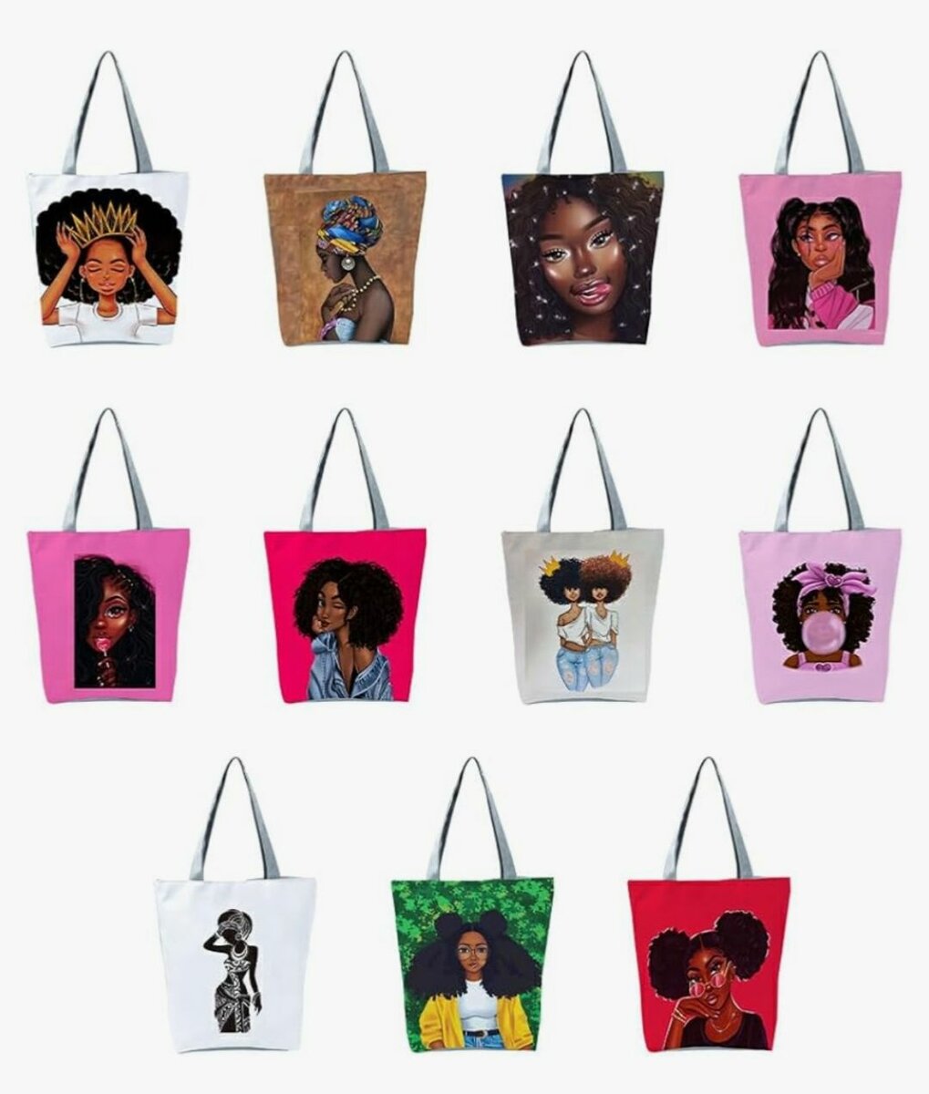 Sacs cabas en toile artistique