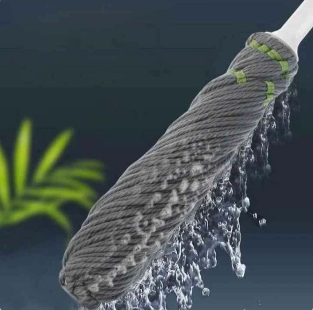 Serpillière à manches rotative