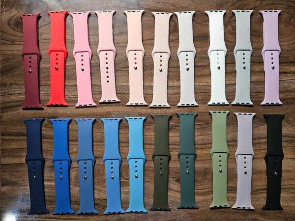 Bracelets en silicone pour montres