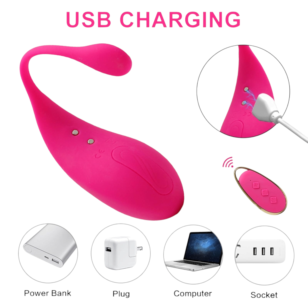 Vibro Masseur Clit sans fil Ex