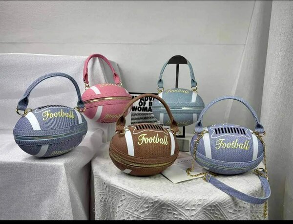 Sac à main en forme de ballon de sport