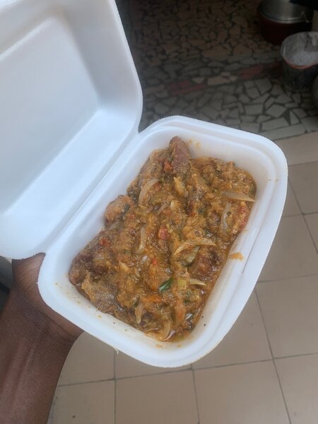 Sauté de porc africain