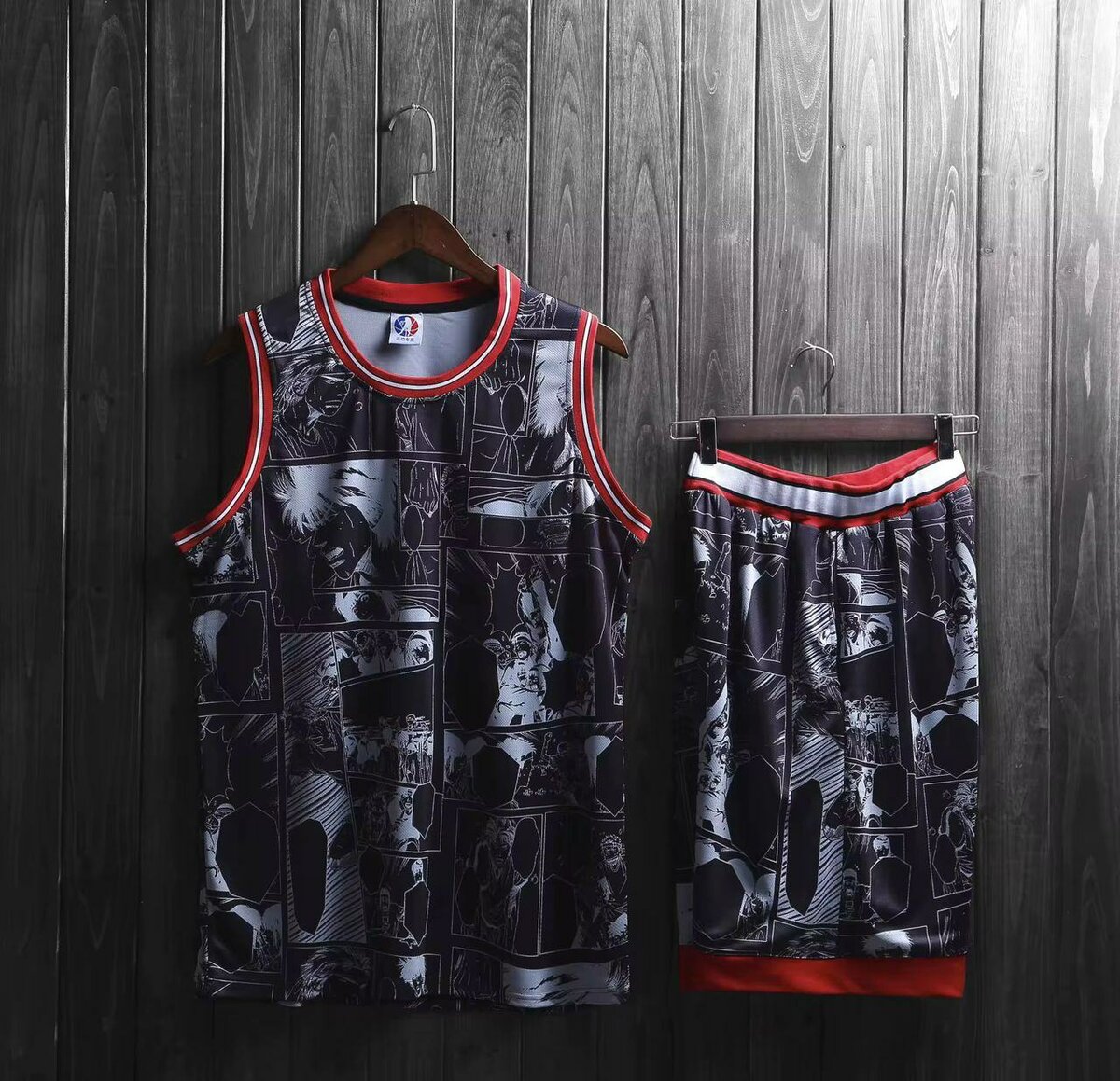 Ensemble de sport basket graphique