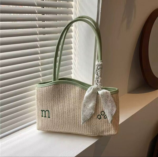 Sac à main paille élégant