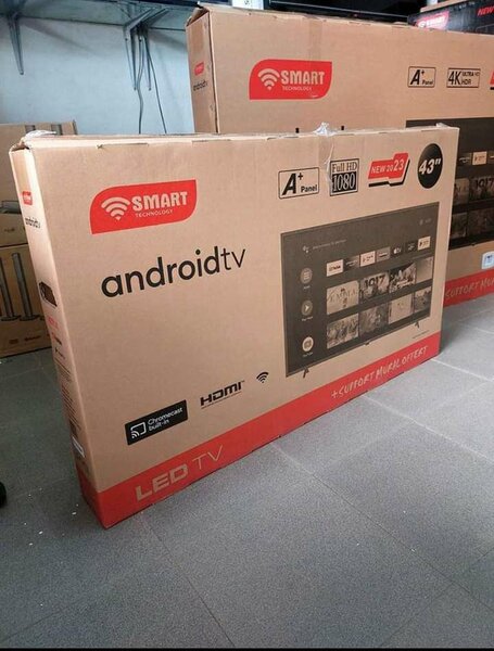 Télé 43 smart Android avec wifi