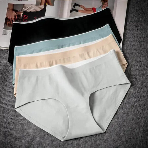 Bel ensemble de culottes pour femmes, multicolore