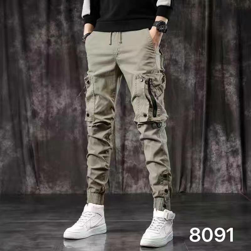 Pantalons cargo tendance homme