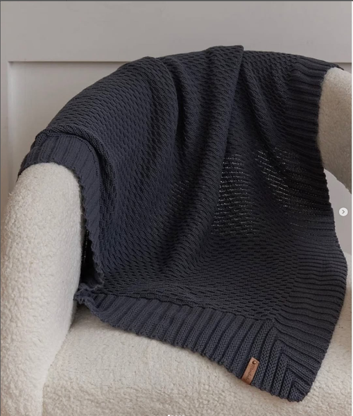 Плед детский черный