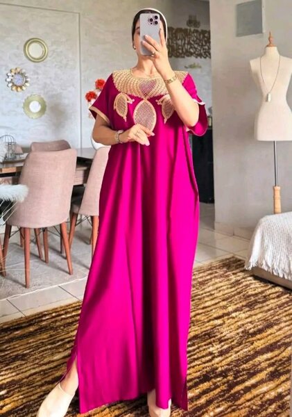 Robe Caftan Élégante Femme