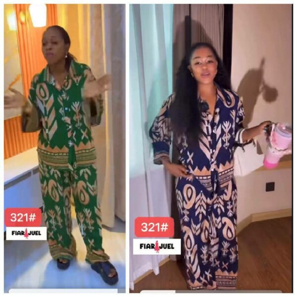 Tenue ethnique élégante