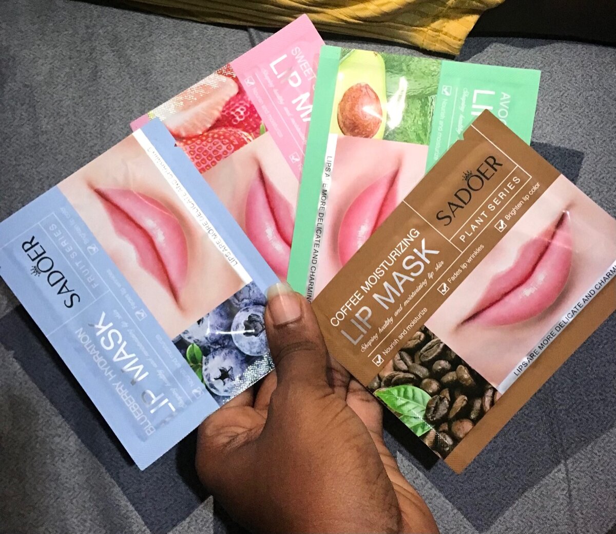 Face ,eye and lip masks
