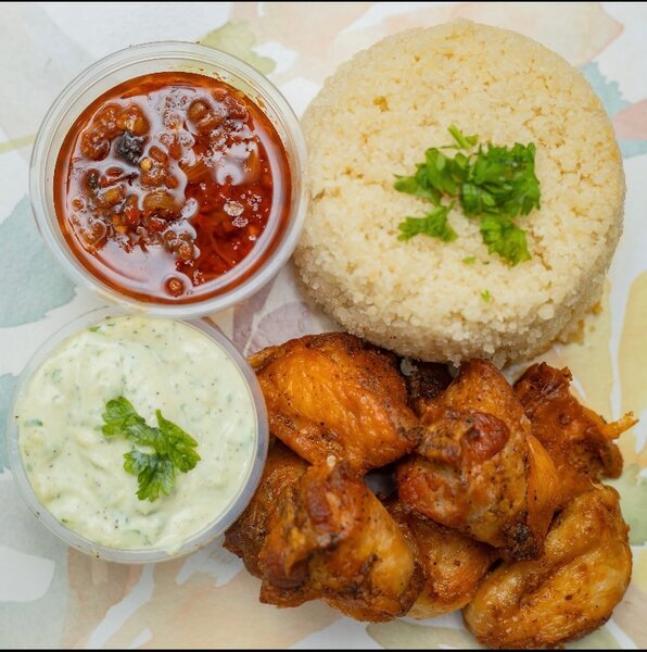 Poulet Grillé et Couscous