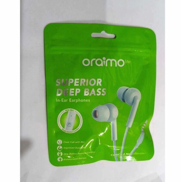 Ecouteurs Intra-auriculaires Bass Oraimo