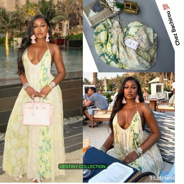 Elegant Floral Maxi Dress