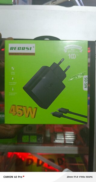 Chargeur rapide 45W USB-C