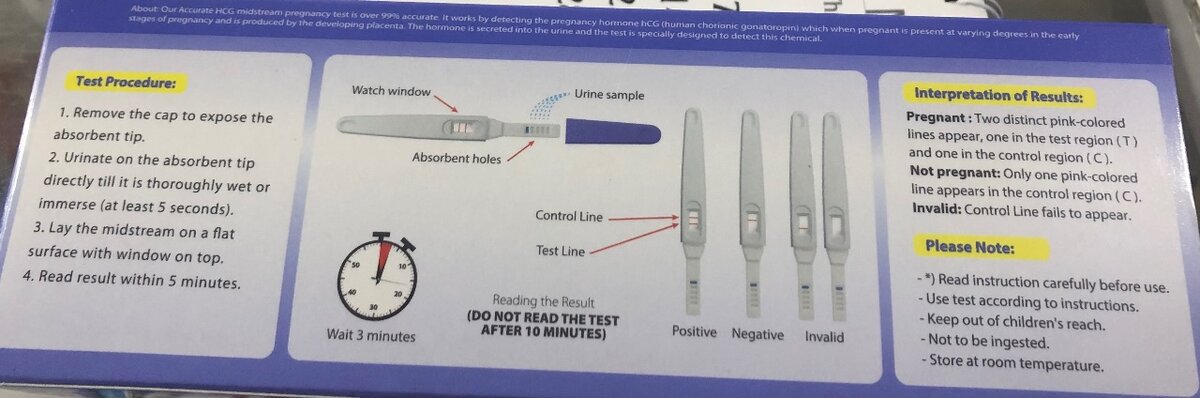ACCURATE PREGNANCY TEST