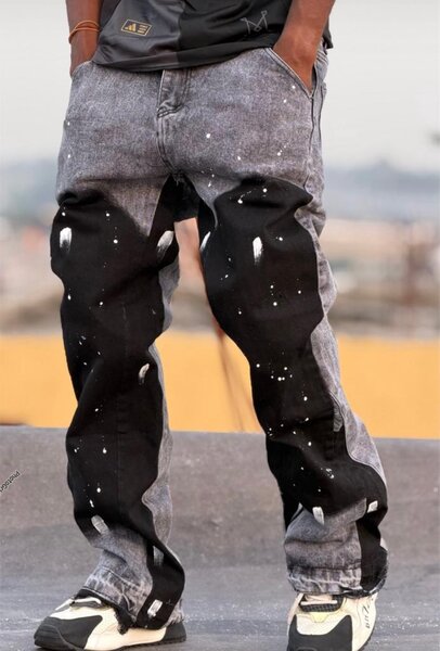 Jean streetwear homme élégant