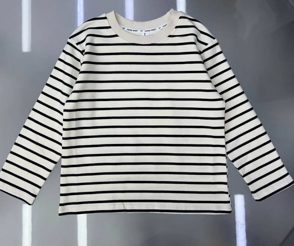 Полосатый лонгслив 