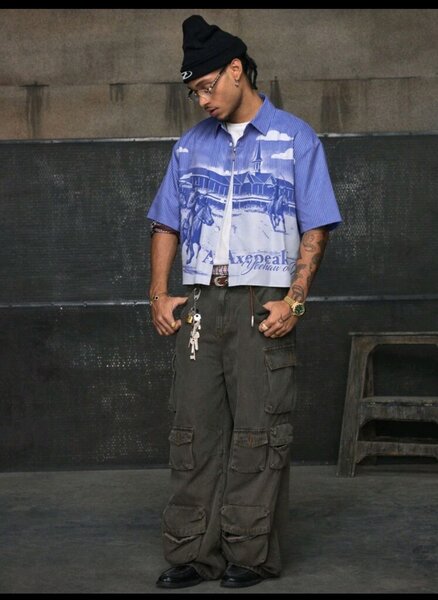 Chemise Unisexe Style Urbain