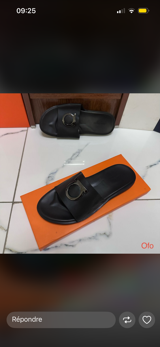 Sandales en cuir élégantes