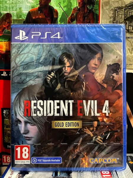 Cd ps4 Resident Evil 4 Gold