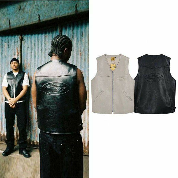 Gilet en cuir élégant