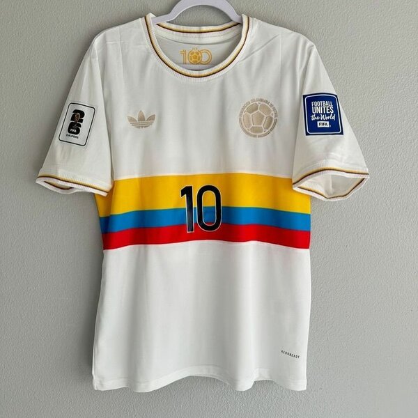 Maillot de Football Blanc Vintage