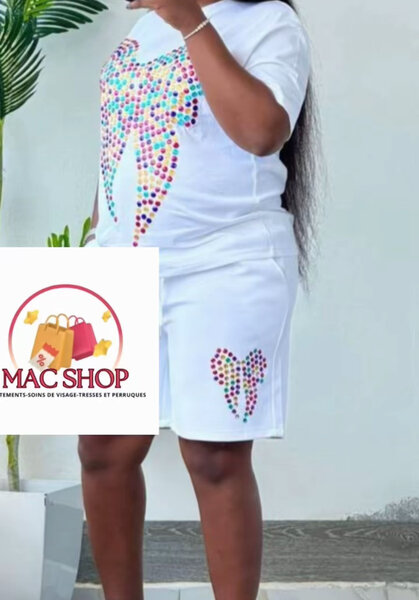 Tenue décontractée imprimée femme