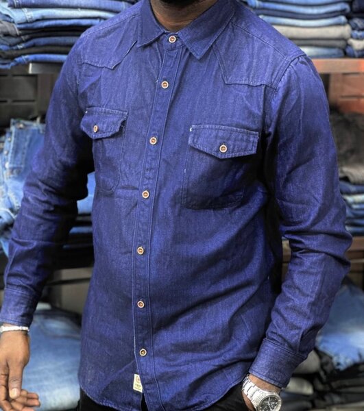 Chemise jeans