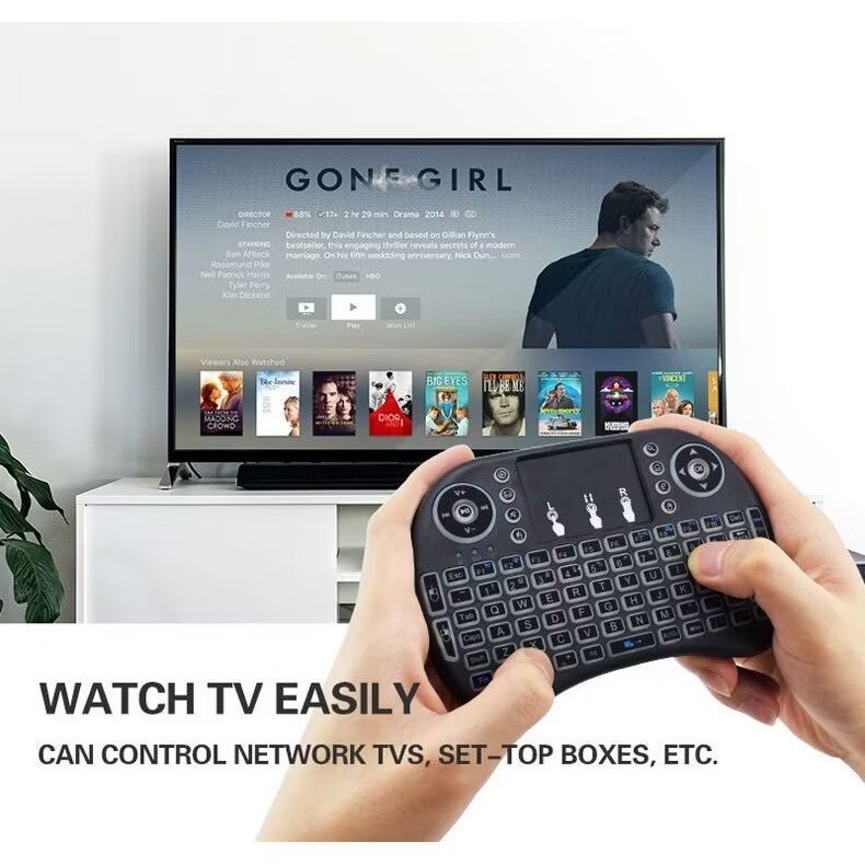 Mini 2.4GHz Wireless Keyboard & Mouse with Touchpad for PS4