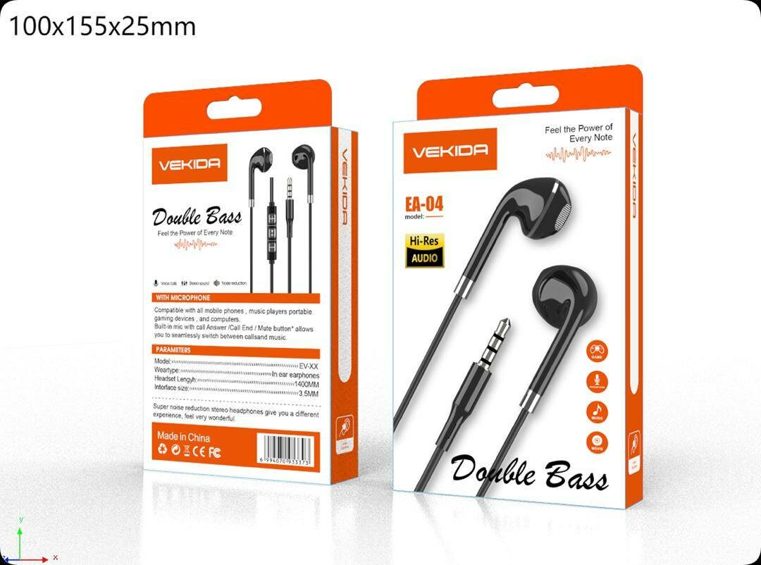 Ecouteur VEKIDA Double Bass