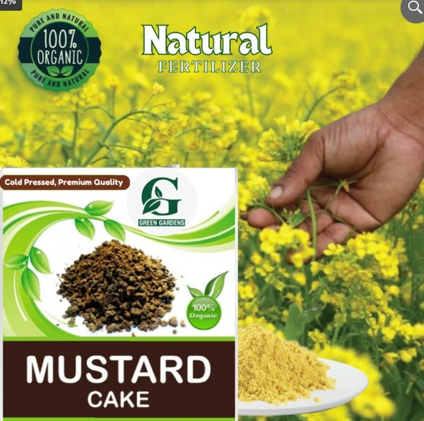 Mustard Cake – 1kg (Cold Pressed, Premium Quality)
