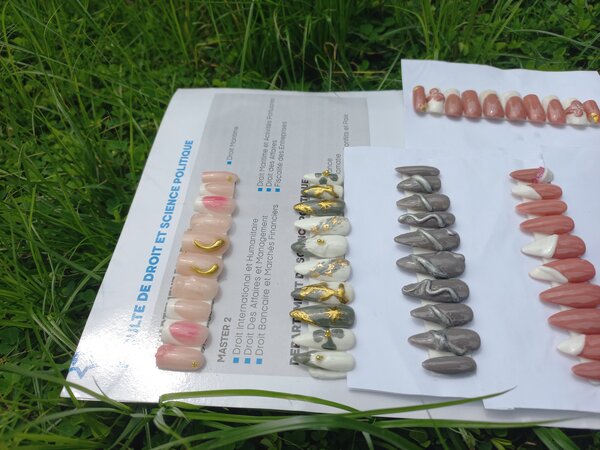 Faux ongles design élégants