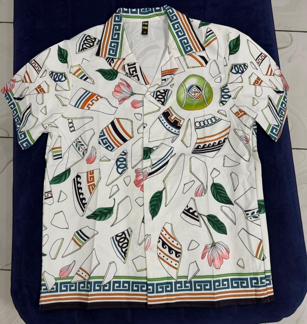 Chemise homme été imprimé