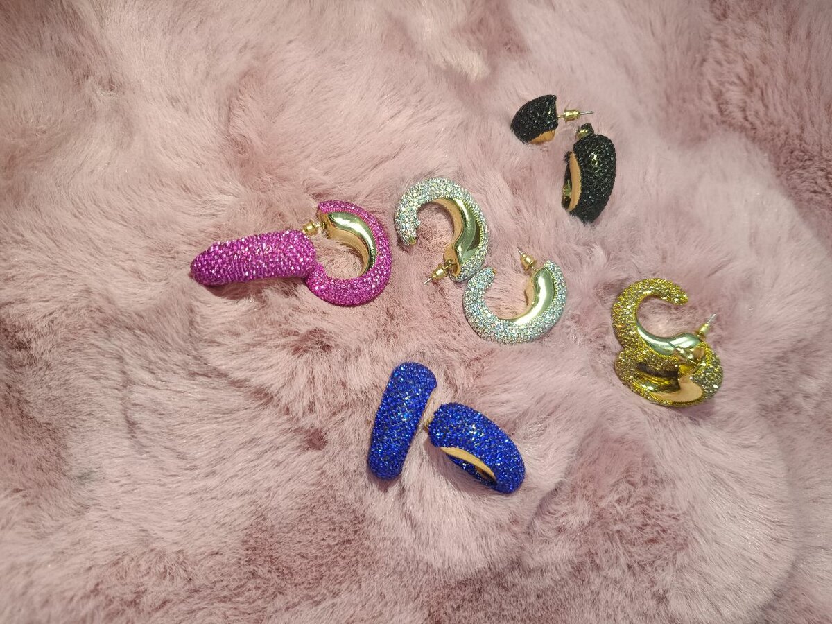 Boucle d'oreille Zircnia