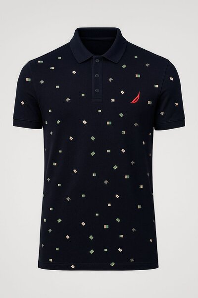 Polo homme imprimé élégant