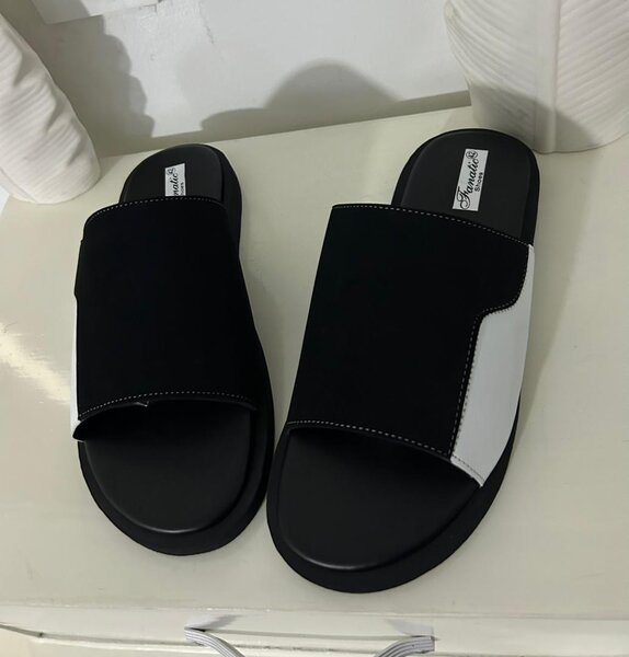 Sandales tendance bicolores