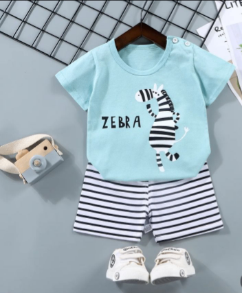 Ensemble enfant bleu