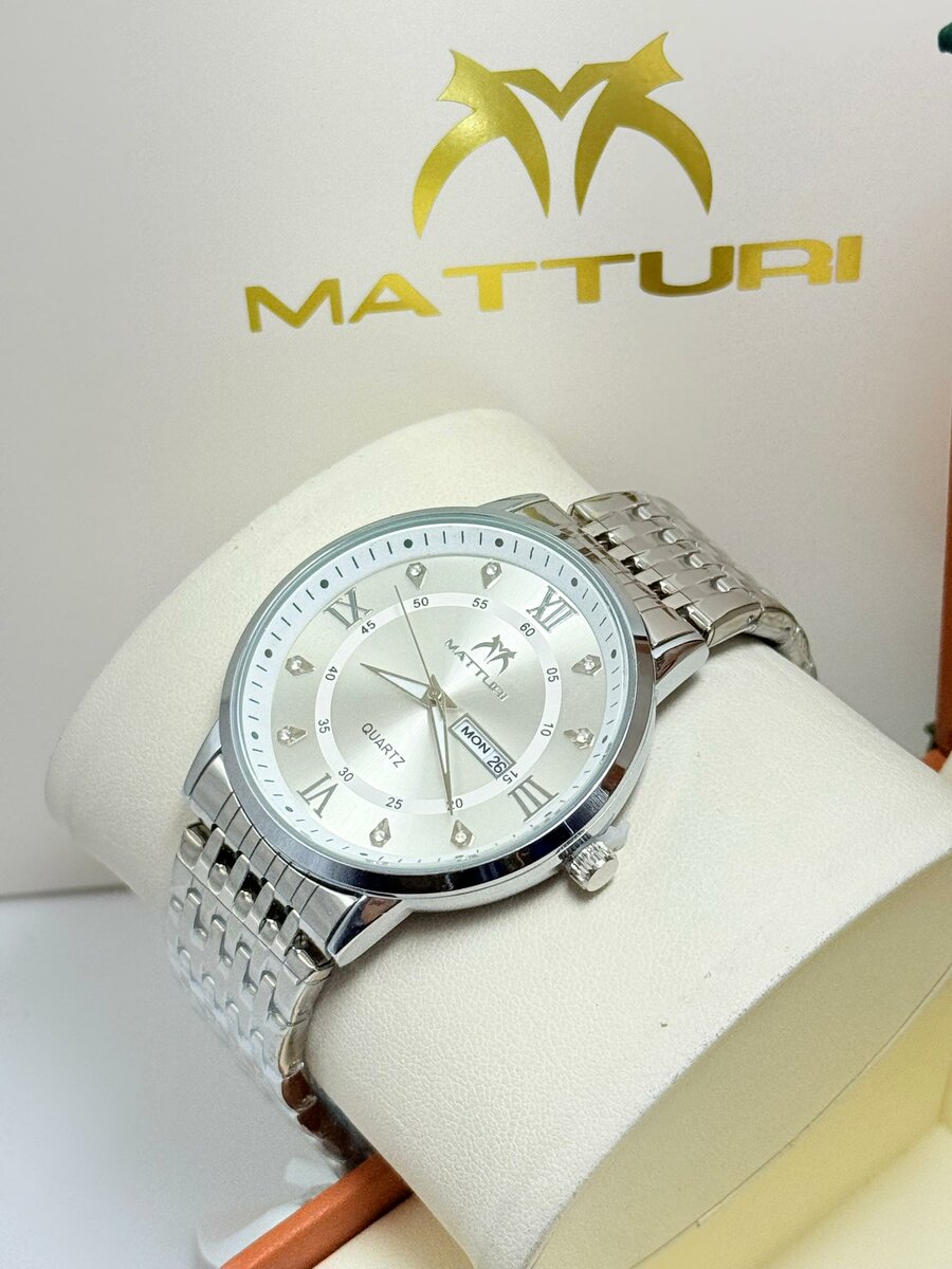 Montre MAtturi Acier Inoxydable