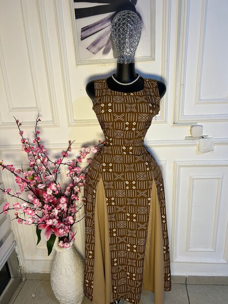 Robe Élégante Géométrique Femme