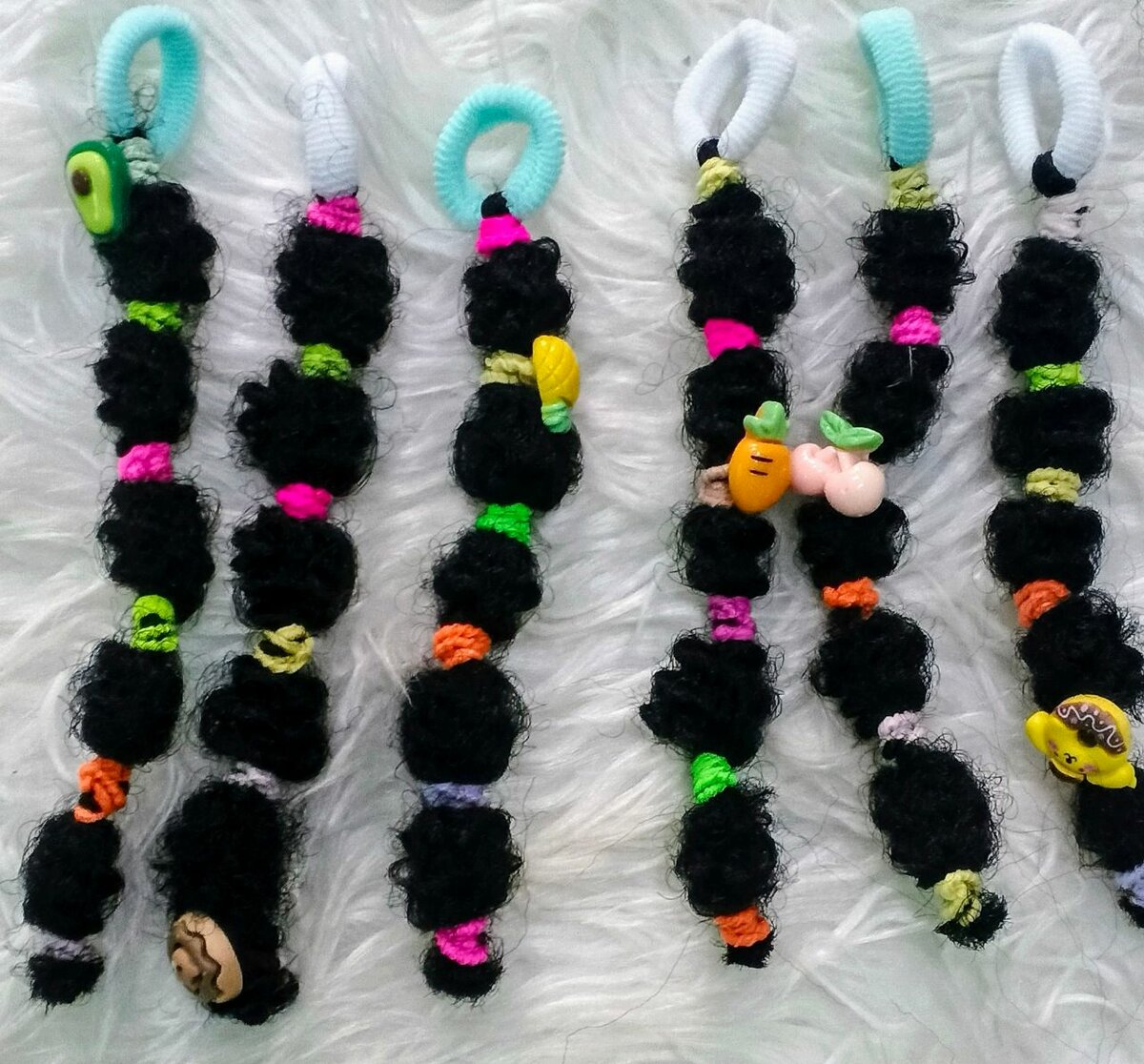 Postiche chignon enfants