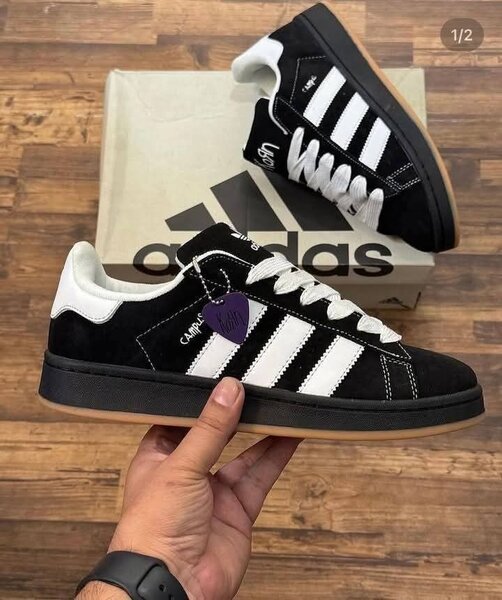 Chaussures Adidas Suède Noires