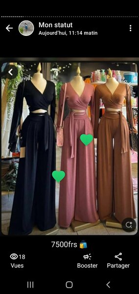 Combinaison élégante femme