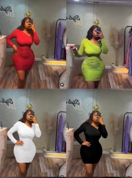 Robe cintrée élastique