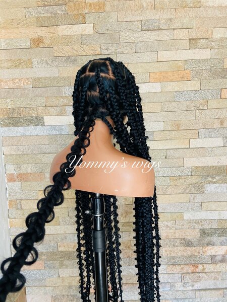 Jungle braided unit full lace
