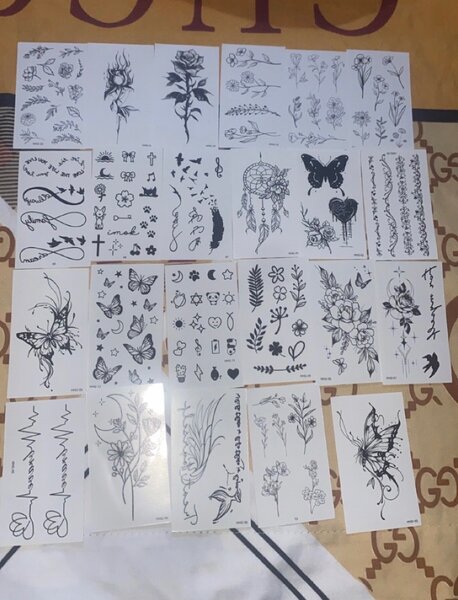 Tatouages Temporaires Variés