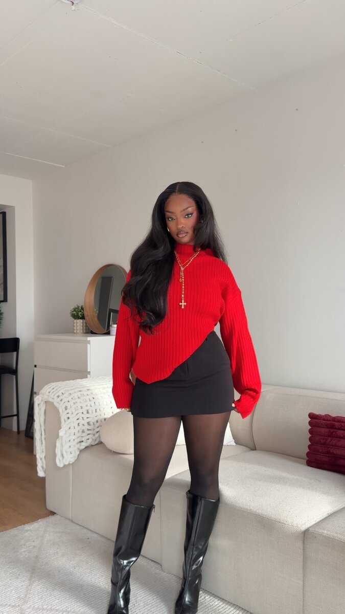 Bas pour femmes collants noirs