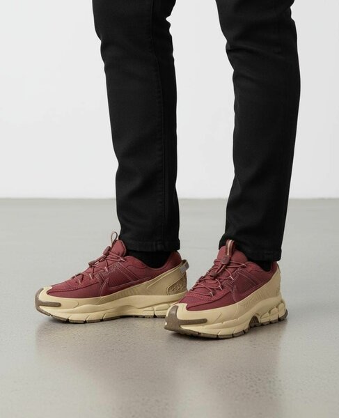 Baskets Homme Confort Rouge