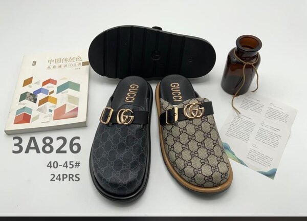 Mules Gucci en cuir deluxe