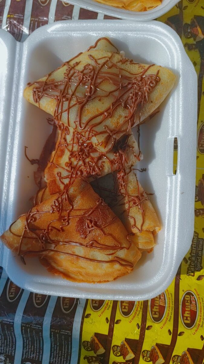 Crêpes gourmandes au chocolat